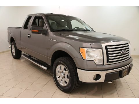 Sterling Grey Metallic Ford F150 XLT SuperCab 4x4.  Click to enlarge.