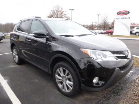 Black Toyota RAV4 Limited AWD.  Click to enlarge.