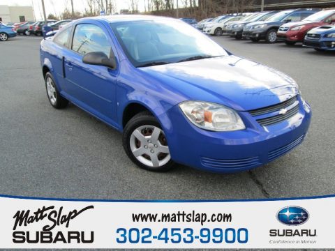 Blue Flash Metallic Chevrolet Cobalt LS Coupe.  Click to enlarge.