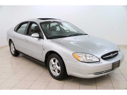 Silver Frost Metallic Ford Taurus SES.  Click to enlarge.