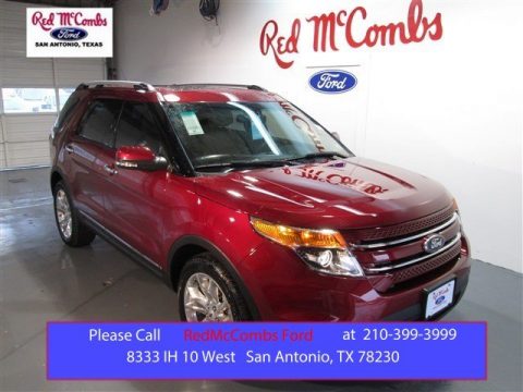 Ruby Red Ford Explorer Limited.  Click to enlarge.