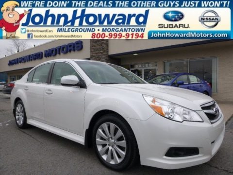 Satin White Pearl Subaru Legacy 3.6R Limited. Click to enlarge. Satin White Pearl Subaru Legacy 3.6R Limited. Click to enlarge.