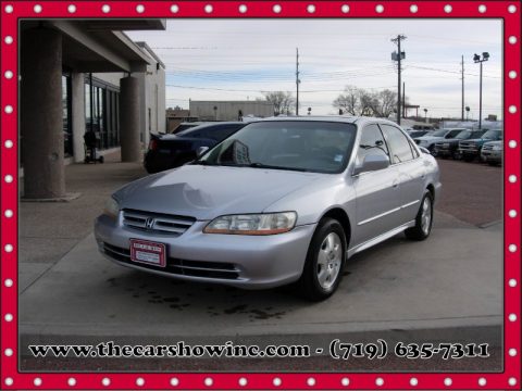 Satin Silver Metallic Honda Accord EX V6 Sedan.  Click to enlarge.