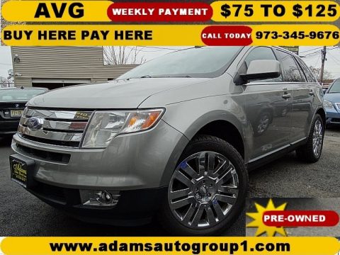 Vapor Silver Metallic Ford Edge Limited AWD.  Click to enlarge.