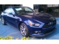 Front 3/4 View of 2015 Ford Mustang 50th Anniversary GT Coupe #1