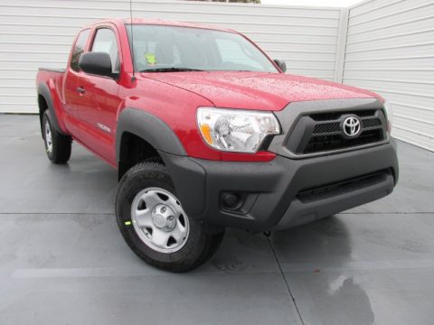 Barcelona Red Metallic Toyota Tacoma PreRunner Access Cab.  Click to enlarge.
