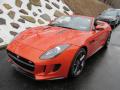Front 3/4 View of 2015 Jaguar F-TYPE V8 S Convertible #9