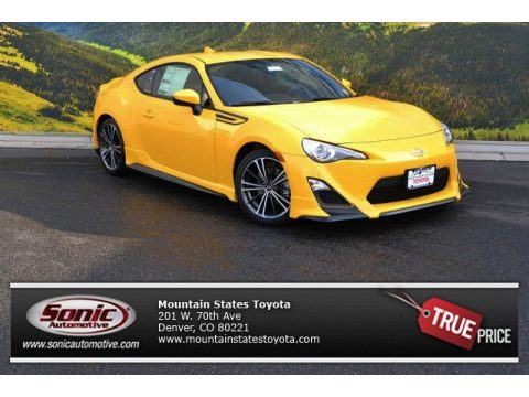 RS 1.0 Yuzu Yellow Scion FR-S Release Series 1.0.  Click to enlarge.