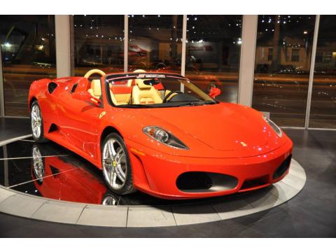 Rosso Corsa (Red) Ferrari F430 Spider F1.  Click to enlarge.