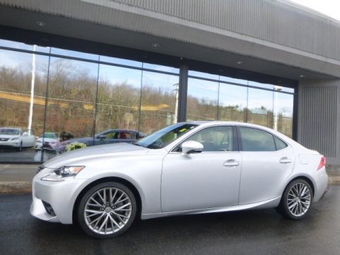 Silver Lining Metallic Lexus IS 250 AWD.  Click to enlarge.