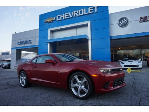 Crystal Red Tintcoat Chevrolet Camaro SS/RS Coupe.  Click to enlarge.