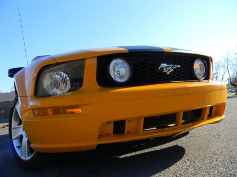Grabber Orange Ford Mustang V6 Premium Coupe.  Click to enlarge.