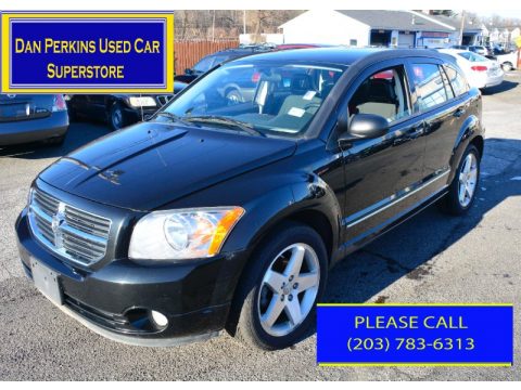 Brilliant Black Crystal Pearl Dodge Caliber R/T.  Click to enlarge.