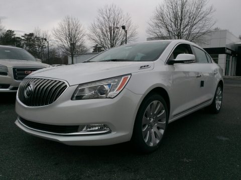 Summit White Buick LaCrosse Leather.  Click to enlarge.