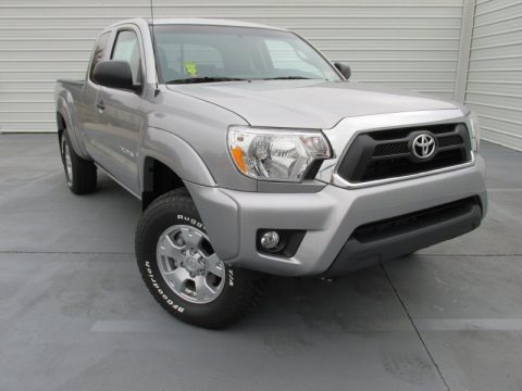 Silver Sky Metallic Toyota Tacoma V6 Access Cab 4x4.  Click to enlarge.