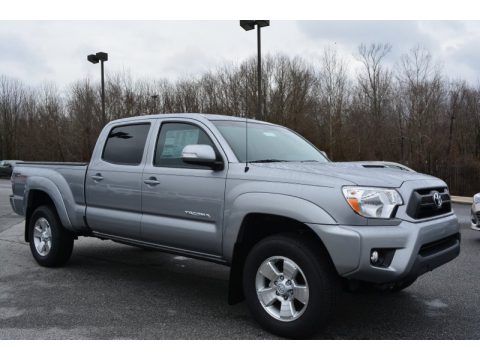 Silver Sky Metallic Toyota Tacoma PreRunner TRD Sport Double Cab.  Click to enlarge.