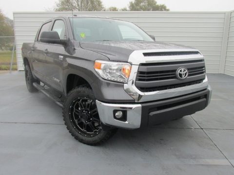 Magnetic Gray Metallic Toyota Tundra SR5 CrewMax.  Click to enlarge.