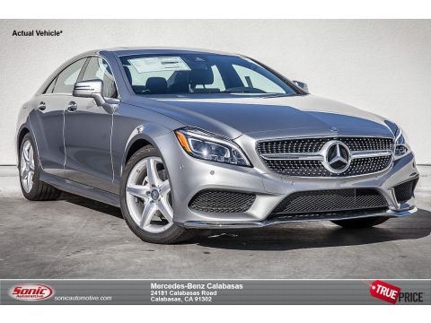 Palladium Silver Metallic Mercedes-Benz CLS 400 Coupe.  Click to enlarge.