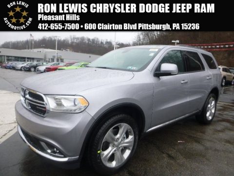 Billet Silver Metallic Dodge Durango Limited AWD.  Click to enlarge.