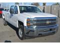 Front 3/4 View of 2015 Chevrolet Silverado 2500HD WT Crew Cab #1
