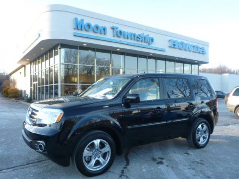 Crystal Black Pearl Honda Pilot EX-L 4WD.  Click to enlarge.