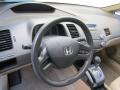  2007 Honda Civic LX Sedan Steering Wheel #8
