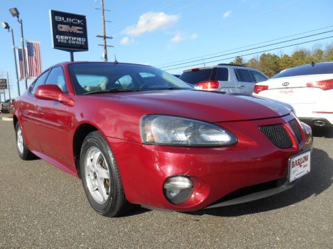Sport Red Metallic Pontiac Grand Prix GT Sedan.  Click to enlarge.