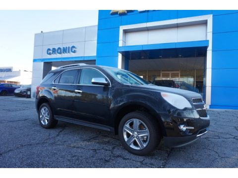 Black Chevrolet Equinox LTZ.  Click to enlarge.