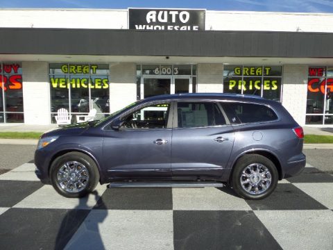 Cyber Gray Metallic Buick Enclave Leather.  Click to enlarge.