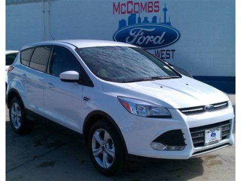 Oxford White Ford Escape SE. Click to enlarge. Oxford White Ford Escape SE. Click to enlarge.