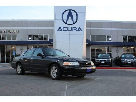 Black Ford Crown Victoria LX.  Click to enlarge.