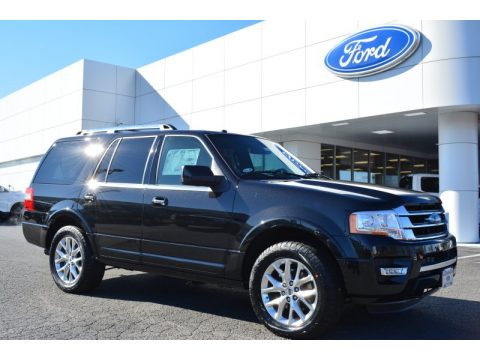 Tuxedo Black Metallic Ford Expedition Limited 4x4.  Click to enlarge.