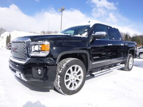 Onyx Black GMC Sierra 1500 Denali Crew Cab 4x4. Click to enlarge. Onyx Black GMC Sierra 1500 Denali Crew Cab 4x4. Click to enlarge.
