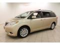 Front 3/4 View of 2012 Toyota Sienna XLE AWD #3