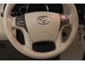  2012 Toyota Sienna XLE AWD Steering Wheel #6