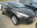 Front 3/4 View of 2015 Ford Fiesta S Sedan #9