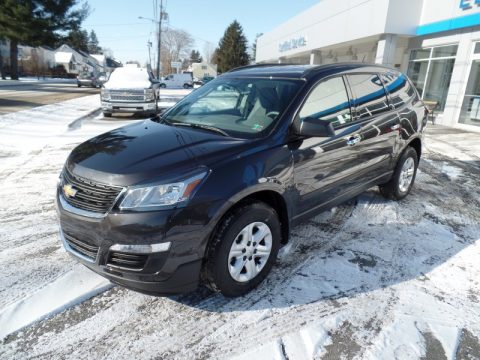 Tungsten Metallic Chevrolet Traverse LS AWD. Click to enlarge. Tungsten Metallic Chevrolet Traverse LS AWD. Click to enlarge.
