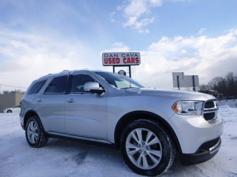 Bright Silver Metallic Dodge Durango Crew AWD.  Click to enlarge.