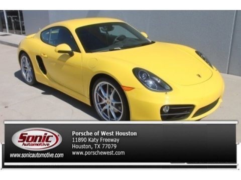 Racing Yellow Porsche Cayman S.  Click to enlarge.