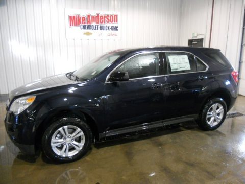 Blue Velvet Metallic Chevrolet Equinox LS AWD.  Click to enlarge.