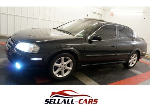 Super Black Nissan Maxima SE. Click to enlarge. Super Black Nissan Maxima SE. Click to enlarge.