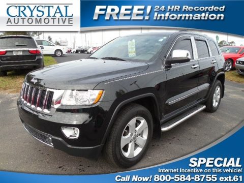 Black Forest Green Pearl Jeep Grand Cherokee Laredo.  Click to enlarge.