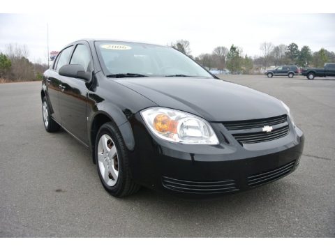 Black Chevrolet Cobalt LS Sedan.  Click to enlarge. Black Chevrolet Cobalt LS Sedan.  Click to enlarge.
