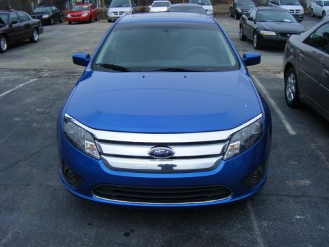 Blue Flame Metallic Ford Fusion SE.  Click to enlarge.