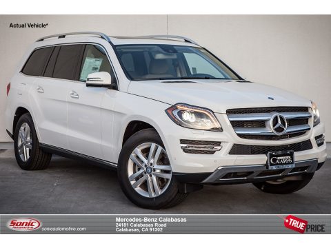 Polar White Mercedes-Benz GL 350 BlueTEC 4Matic.  Click to enlarge.