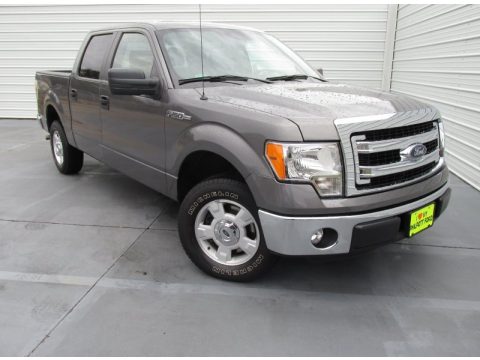 Sterling Grey Ford F150 XLT SuperCrew.  Click to enlarge.