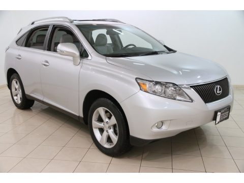 Tungsten Silver Pearl Lexus RX 350 AWD.  Click to enlarge.