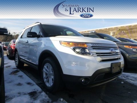 Oxford White Ford Explorer XLT 4WD.  Click to enlarge.