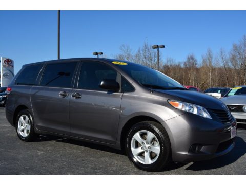 Predawn Gray Mica Toyota Sienna .  Click to enlarge.