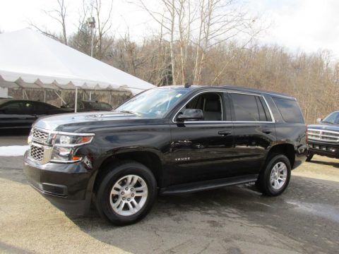 Black Chevrolet Tahoe LT 4WD.  Click to enlarge.